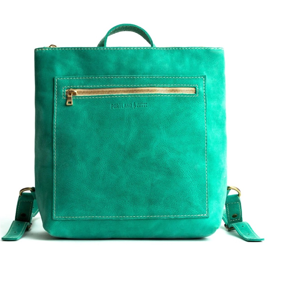 💚Portland Leather Company Backpack/Tote in sold out color Reef!💚